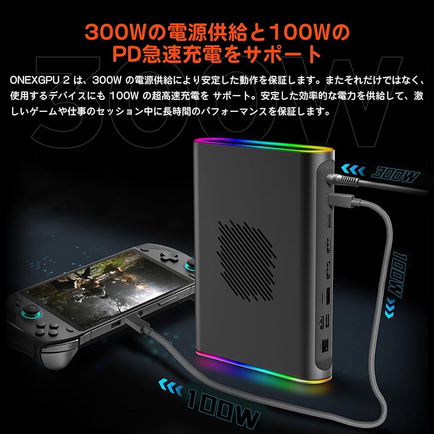 Amazon.co.jp: ONEXGPU2 国内正規品 ポータブルeGPU 外付け